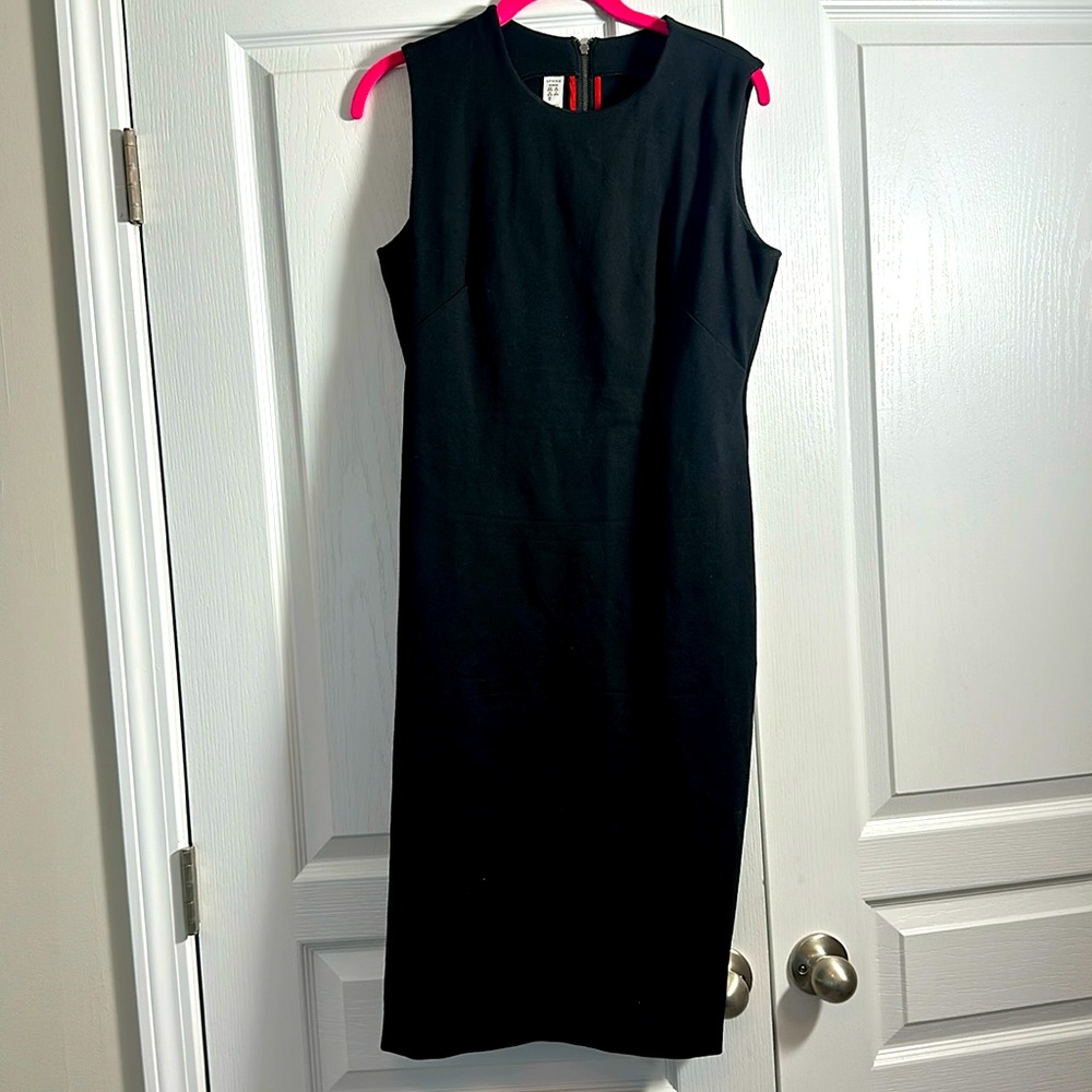 SPANX Black Sleeveless Sheath Dress